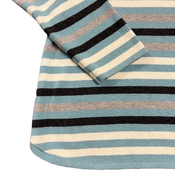 Charter Club Blue Striped Sweater Nautical - Picture 4 of 8